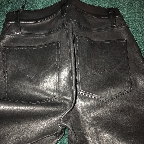 hudson leather pants